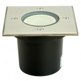 Светильник тротуарный/грунтовый Feron SP3733 IP65 квадрат, с LED лампой MR16 7W 4000K 230V GU5.3