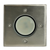 Светильник тротуарный/грунтовый Feron SP3733 IP65 квадрат, с LED лампой MR16 7W 4000K 230V GU5.3