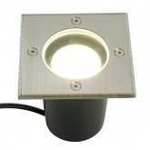 Светильник тротуарный/грунтовый Feron SP3738 IP65 квадрат, с LED лампой MR16 7W 4000K 230V GU10