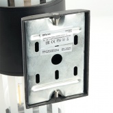 Светильник садово-парковый Feron DH0902 серии Торонто, E27 230V, на стену вверх/вниз, черный