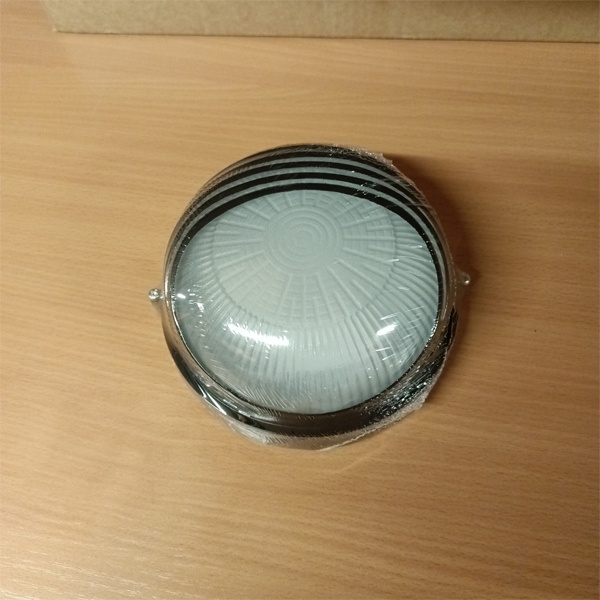 Термостойкий, влагозащищенный светильник для бани и сауны, под лампу с цоколем E27 максимальной мощностью 60 Ватт, НПБ1307 ТДМ, цвет корпуса черный фото 1