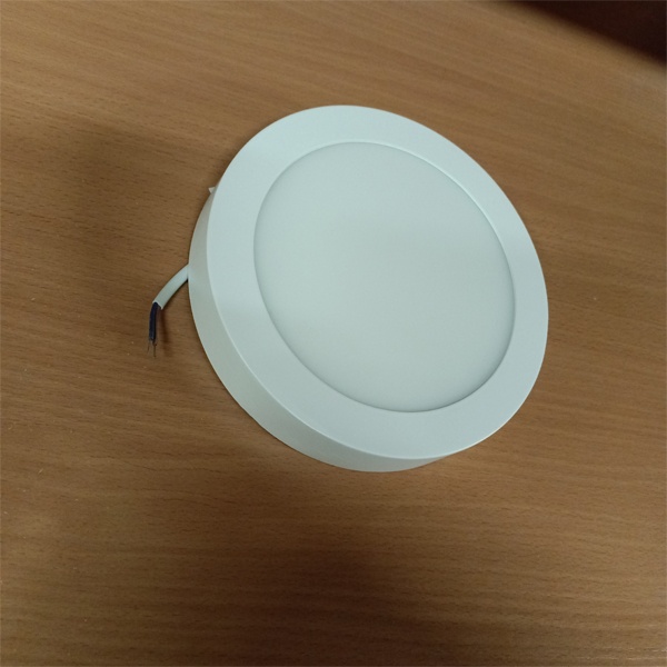 Накладная, светодиодная энергосберегающая панель круглой формы, мощностью 12 Ватт, нейтральный белый свет фото 2