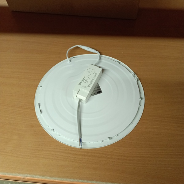 Светодиодный светильник даунлайт ДВО 1610, 24 Вт, холодный дневной свет, ИЭК фото 2