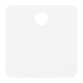 Бирка У-153 ЭРА кабельная маркировочная квадрат 25х25 мм белая [упаковка 100шт]