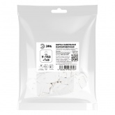 Бирка У-153 ЭРА кабельная маркировочная квадрат 25х25 мм белая [упаковка 100шт]