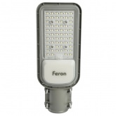 Консольный светодиодный светильник Feron SP3040 50W 5000K 230V серый IP65 d40-60mm