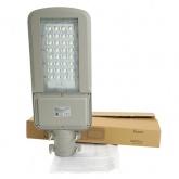 Консольный светодиодный светильник Feron SP3050 100LED 80W 5000K 230V серый IP65 d48-60mm