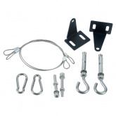 Светильник складской Feron AL1170 150W 120/90гр IP65 230V черный используются OSRAM LED 575х110х66мм