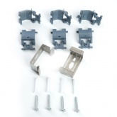 Светильник AL4065 для светодиодной лампы типа Т8 цоколь 2xG13 (2x36) IP65 1276x85x55mm