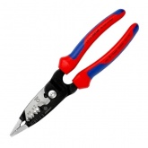 Клещи электромонтажные 5-в-1 зачистка: 0.75 – 4/6 мм рез: 15 мм-50 мм ручки 200 мм фосфатированные