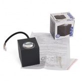 Светильник светодиодный уличный настенный Feron DH054 6W 3000K 230V 400Lm IP54 черный