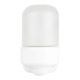 Светильник для бани ЭРА НББ 02-60-003 керамика/стекло угловой max 60W E27 IP54 белый 150x110x85mm