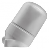 Светильник для бани ЭРА НББ 02-60-002 керамика/стекло наклонный max 60W E27 IP54 белый 150x90x85mm