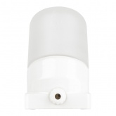 Светильник для бани ЭРА НББ 02-60-002 керамика/стекло наклонный max 60W E27 IP54 белый 150x90x85mm