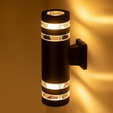 Настенный светильник ЭРА Адрия GBW-102-BL-0300 max 30W 230V 2xE27 IP54 300x150x90mm