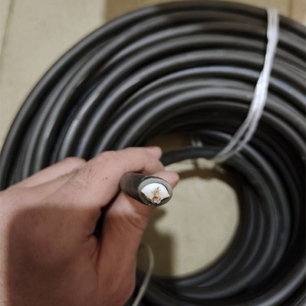 Электрический кабель ВВГ нг А LS 0,66 кВ негорючий с 2-мя медными жилами 1,5 мм2 ож (одножильные) в ПВХ изоляции фото 1