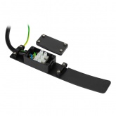 Светильник уличный садово-парковый ЭРА Беллона GBF-103-1-BL-0650 230V E27 IP54 черный с розеткой