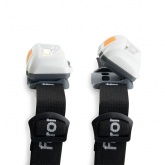 Фонарь налобный Feron TH2302 1LED+2RED IP44 пластик, на батарейках 3хAAA