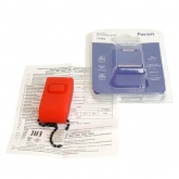 Кнопка дистанционного управления 1-клавишная Feron TM85 (не требует питания) красный