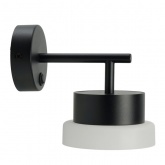 Светильник настенный Feron HL4600 12W 230V GX53 черный, алюминий, IP20 168x110x140mm