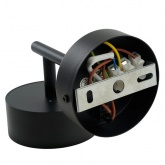 Светильник настенный Feron HL4600 12W 230V GX53 черный, алюминий, IP20 168x110x140mm