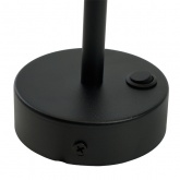 Светильник настенный Feron HL4600 12W 230V GX53 черный, алюминий, IP20 168x110x140mm