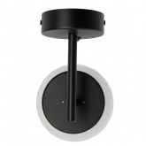 Светильник настенный Feron HL4600 12W 230V GX53 черный, алюминий, IP20 168x110x140mm