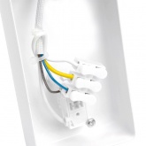 Светильник настенный Feron ML1620 35W 230V GU10 белый, алюминий, IP20 55x90x140mm