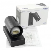 Светильник настенный Feron ML1880 35W 230V GU10 черный, алюминий, IP20 55x55x140mm