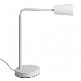 Светильник настольный Feron DE185 под лампу GU10 max 35W 230V белый