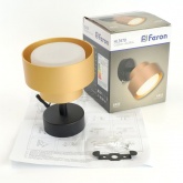 Светильник настенный Feron HL3670 12W 230V GX53 белый, алюминий, IP20 110x70x1385mm