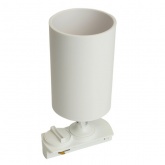 Светильник трековый Feron AL142 под лампу MR16 15W 230V GU10 однофазный белый D60*H140