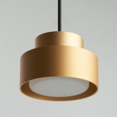 Светильник потолочный на подвесе Feron HL3678 GX53 max 12W 230V золото D75*H110