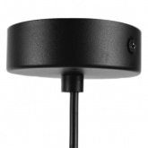 Светильник потолочный на подвесе Feron HL3698 GX53 max 12W 230V черный D85*H75