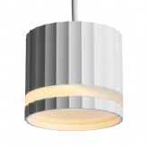 Светильник потолочный на подвесе Feron HL3698 GX53 max 12W 230V белый D85*H75