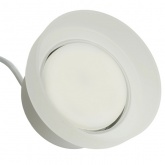 Светильник потолочный на подвесе Feron HL4608 GX53 max 12W 230V белый D110*H60