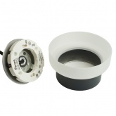 Светильник потолочный на подвесе Feron HL4608 GX53 max 12W 230V черный D110*H60