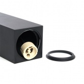 Светильник потолочный на подвесе Feron ML1748 MR16 max 35W 230V GU10 черный D60*H280