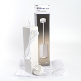 Светильник потолочный на подвесе Feron ML1748 MR16 max 35W 230V GU10 белый D60*H280