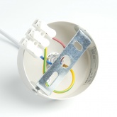 Светильник потолочный на подвесе Feron ML1841 MR16 max 35W 230V GU10 белый D54*H160