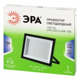 Прожектор светодиодный ЭРА Green line LPR-033-0-65K 150W 6500K 13500Lm IP65 черный корпус алюминий