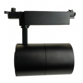 Трековый светодиодный светильник AL103 TrueColor 40W 4000K 3600Lm 35° однофазный, черный