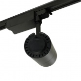 Трековый светодиодный светильник AL103 TrueColor 40W 4000K 3600Lm 35° однофазный, черный