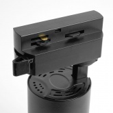 Трековый светодиодный светильник AL106 Luna 12W 2700K 1080Lm 80° однофазный, черный