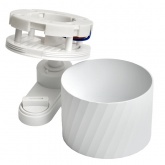 Светильник трековый Feron AL125 Linea под лампу GX53 15W 230V IP40 однофазный, белый