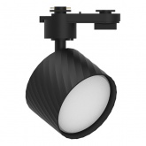 Светильник трековый Feron AL125 Linea под лампу GX53 15W 230V IP40 однофазный, черный