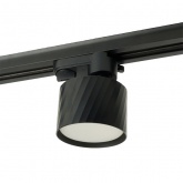 Светильник трековый Feron AL125 Linea под лампу GX53 15W 230V IP40 однофазный, черный
