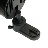 Светильник трековый Feron AL126 Linea под лампу GX70 15W 230V IP40 однофазный, черный