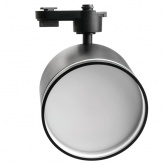 Светильник трековый Feron AL127 Luna под лампу GX70 15W 230V IP40 однофазный, черный