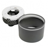 Светильник трековый Feron AL127 Luna под лампу GX70 15W 230V IP40 однофазный, черный